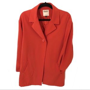 Vintage Oversized Coral Blazer